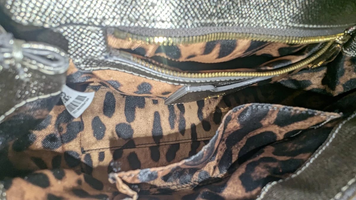 Céline Paris Red Luggage Tote Bag, photo 3