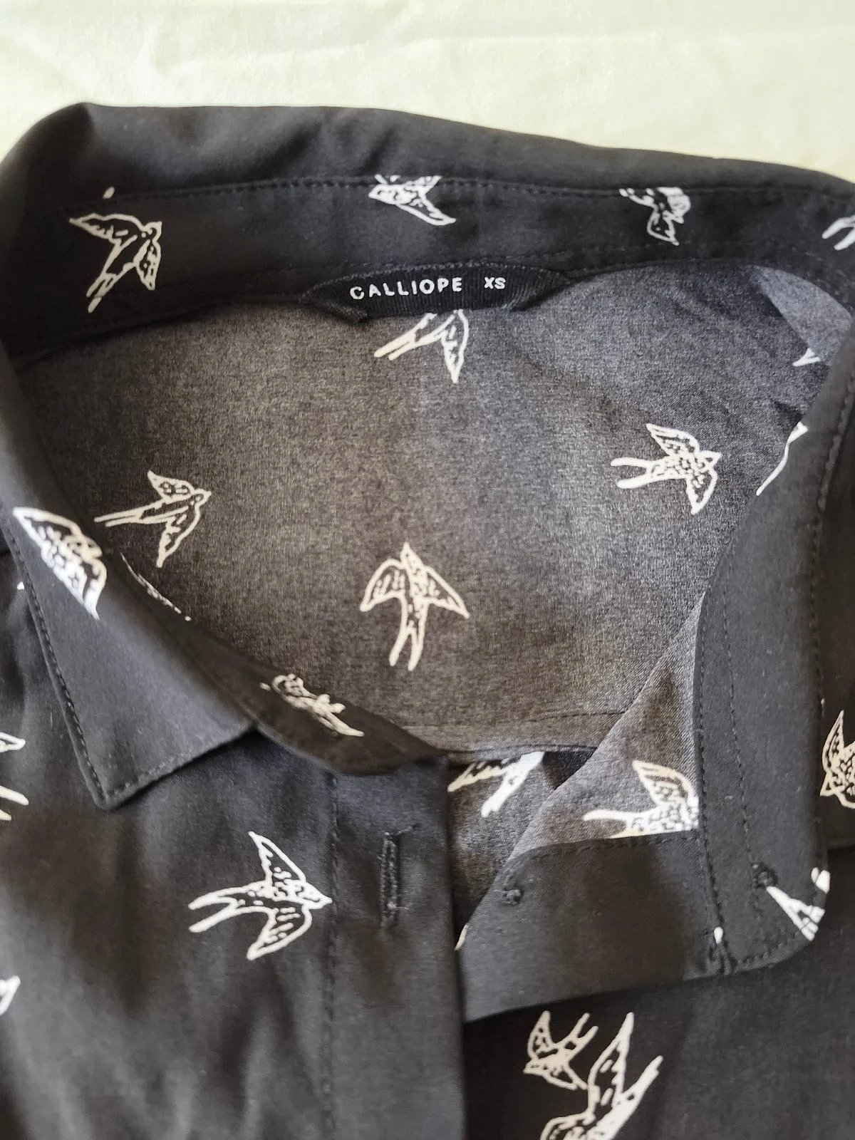 Calliope Sleeveless Bird Print Shirt - photo 4
