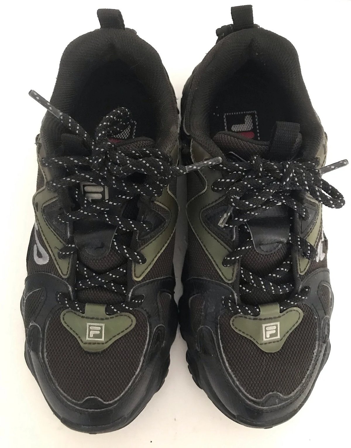 FILA Chunky Sneakers Black & Khaki, photo 2
