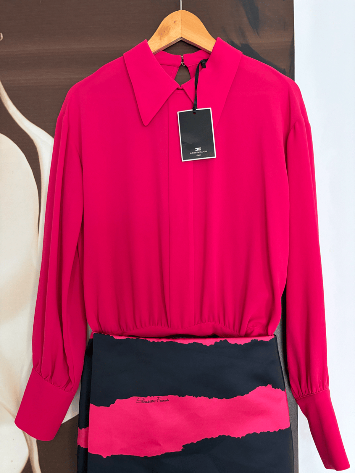 Elisabetta Franchi Blouse Skirt Dress, photo 2