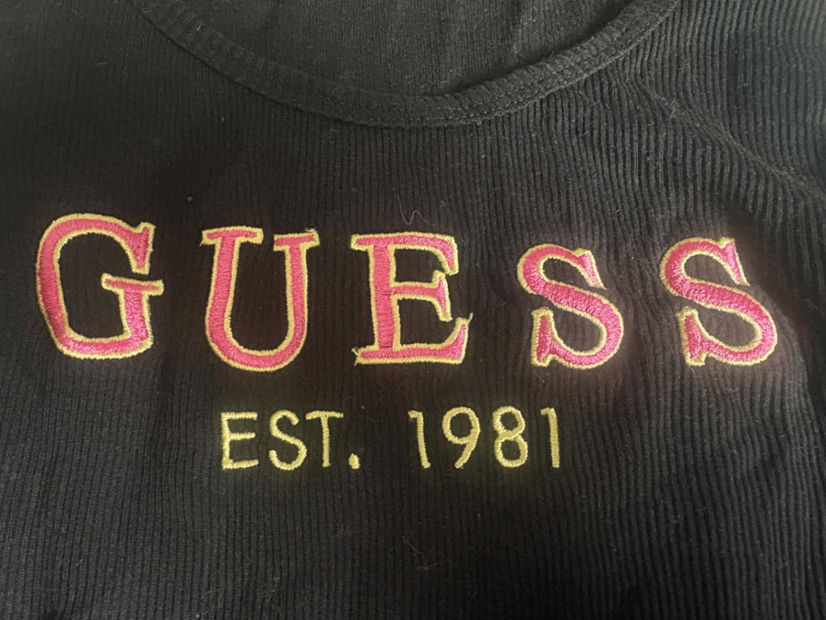 Guess Logo Ribbed Tank Top - photo 2