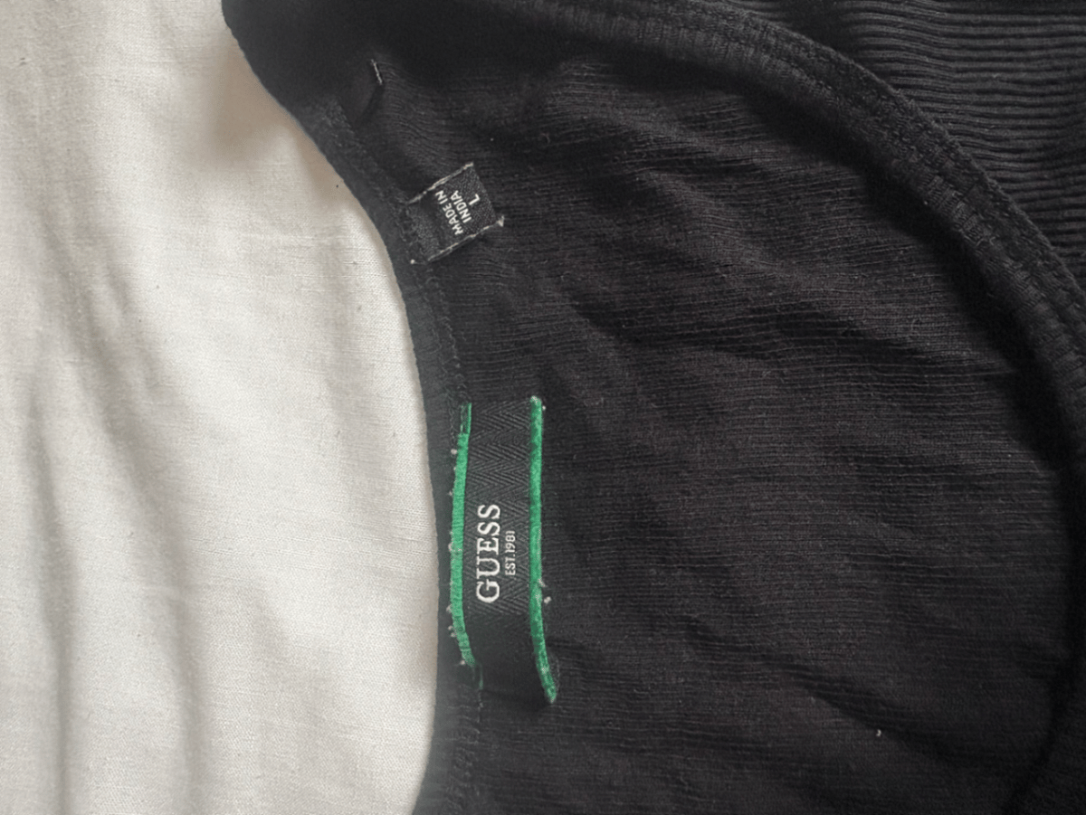Guess Logo Ribbed Tank Top - photo 5