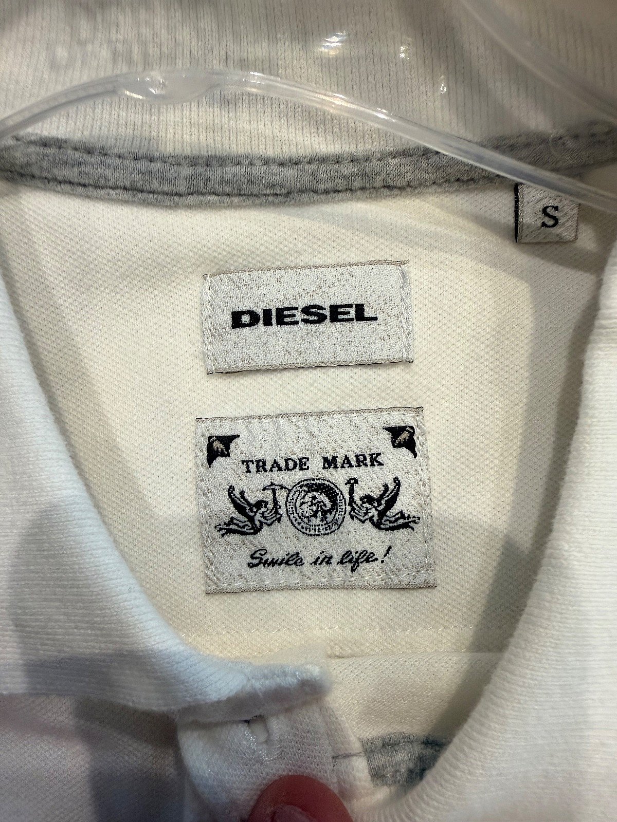 White Diesel Polo Shirt, photo 2