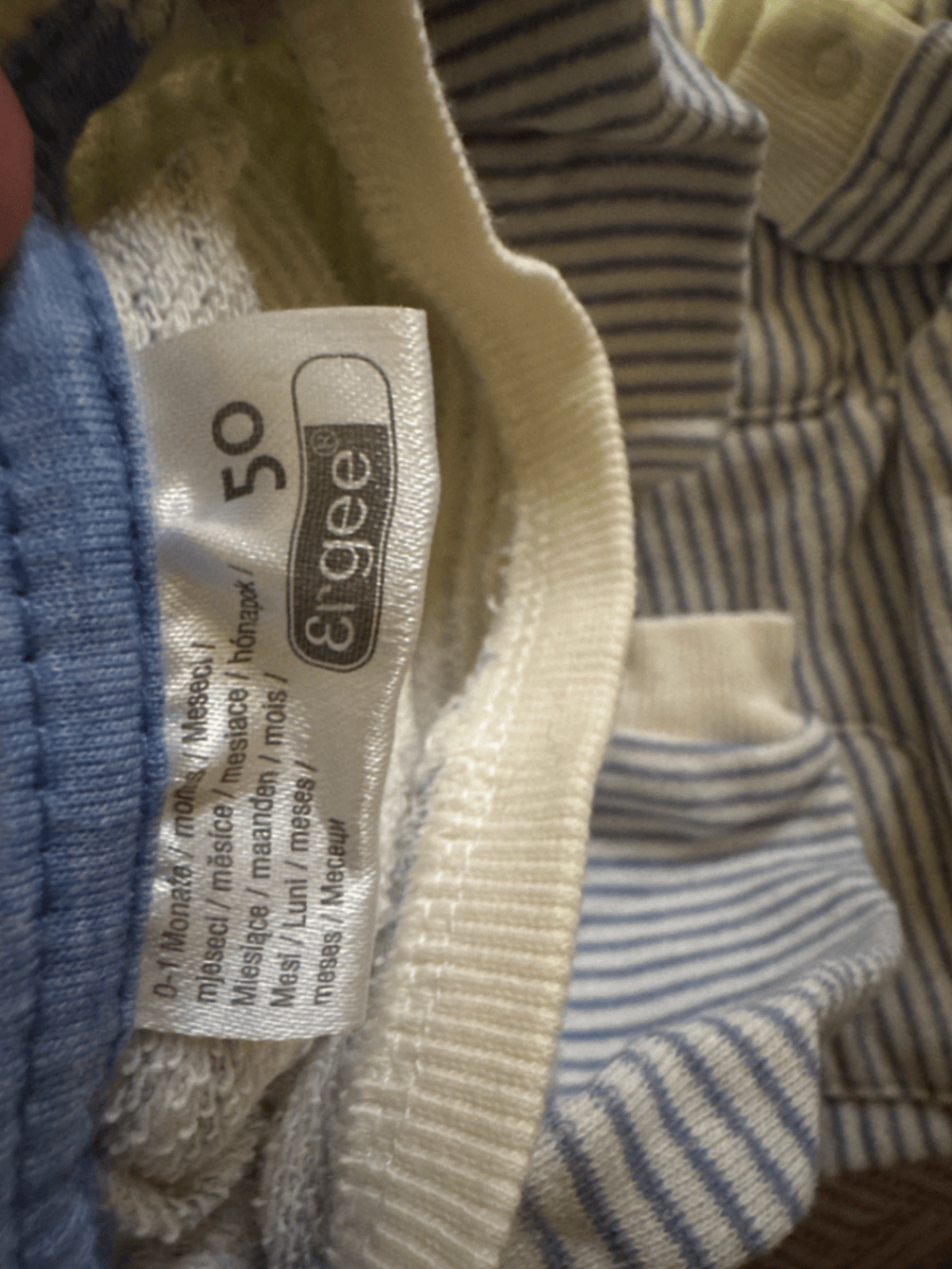 Striped Cotton Baby Romper, photo 3