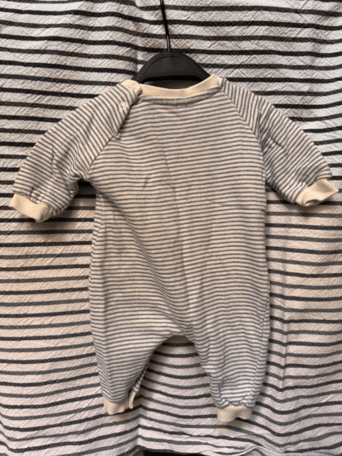 Striped Cotton Baby Romper, photo 2