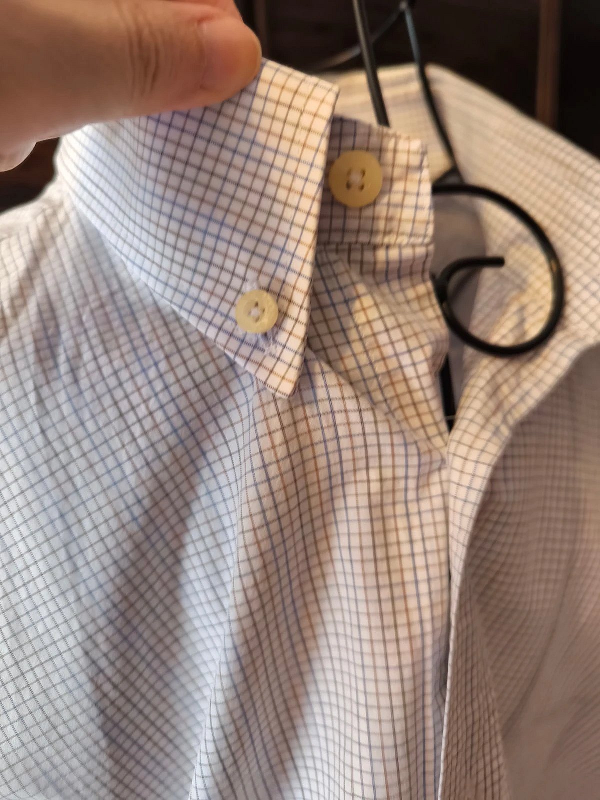 Gagliardi check short-sleeve shirt, photo 2