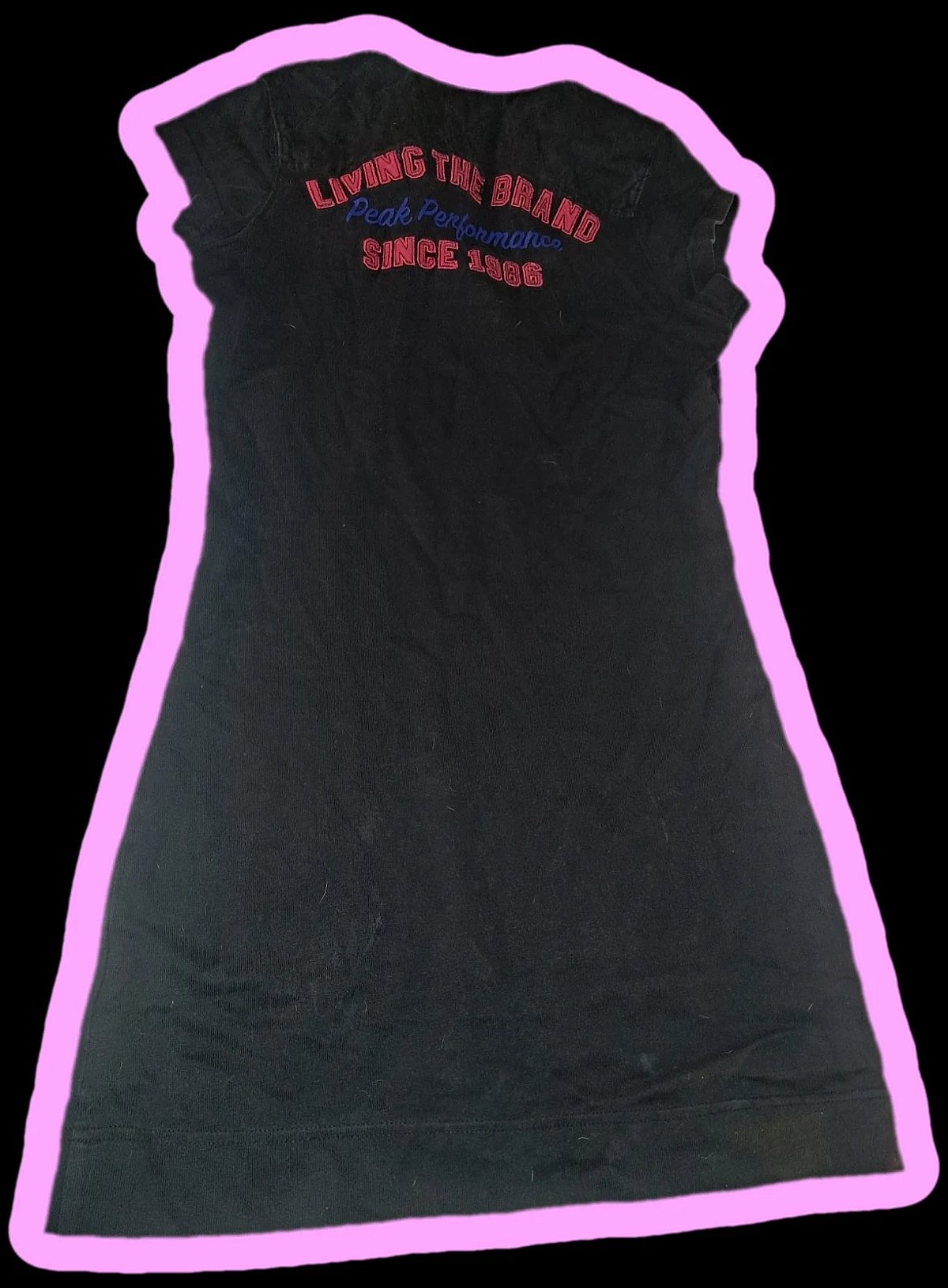 100% Cotton - Authentic Peak Performance  -  Vintage 1998 Polo Dress with Back Embroidery (XS), photo 3