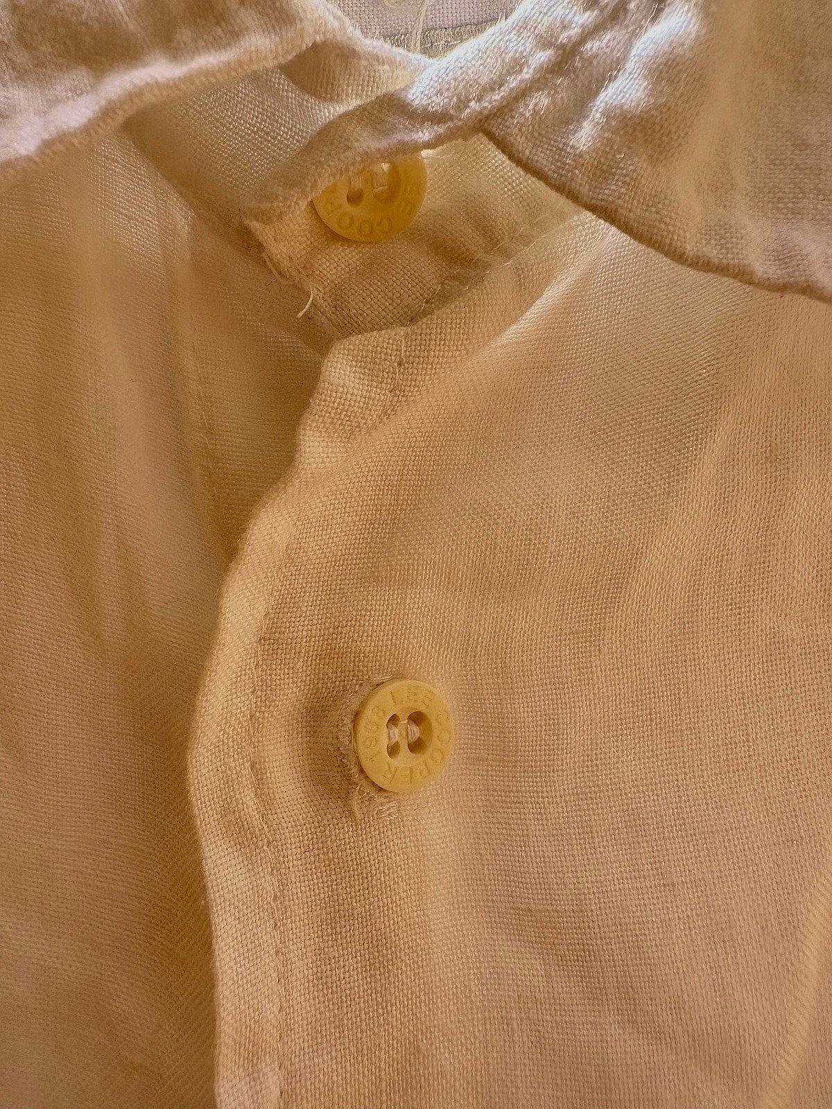 Lee Cooper White Linen Shirt, photo 3