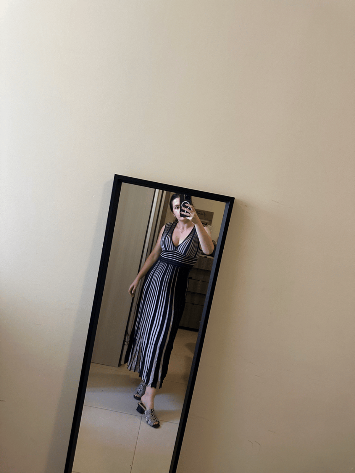 Zara Striped Maxi Dress, photo 2
