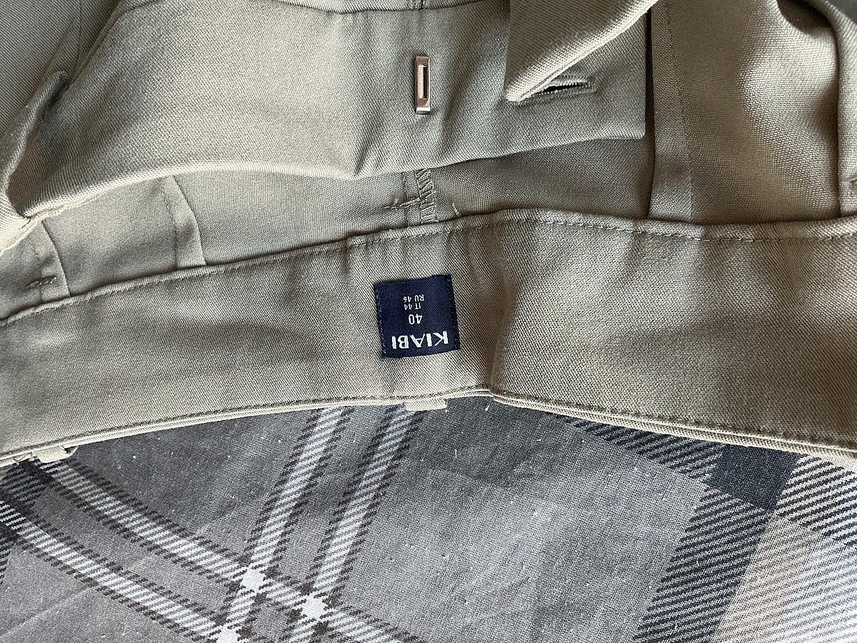 Sage grew tailored high-waisted trousers, photo 2