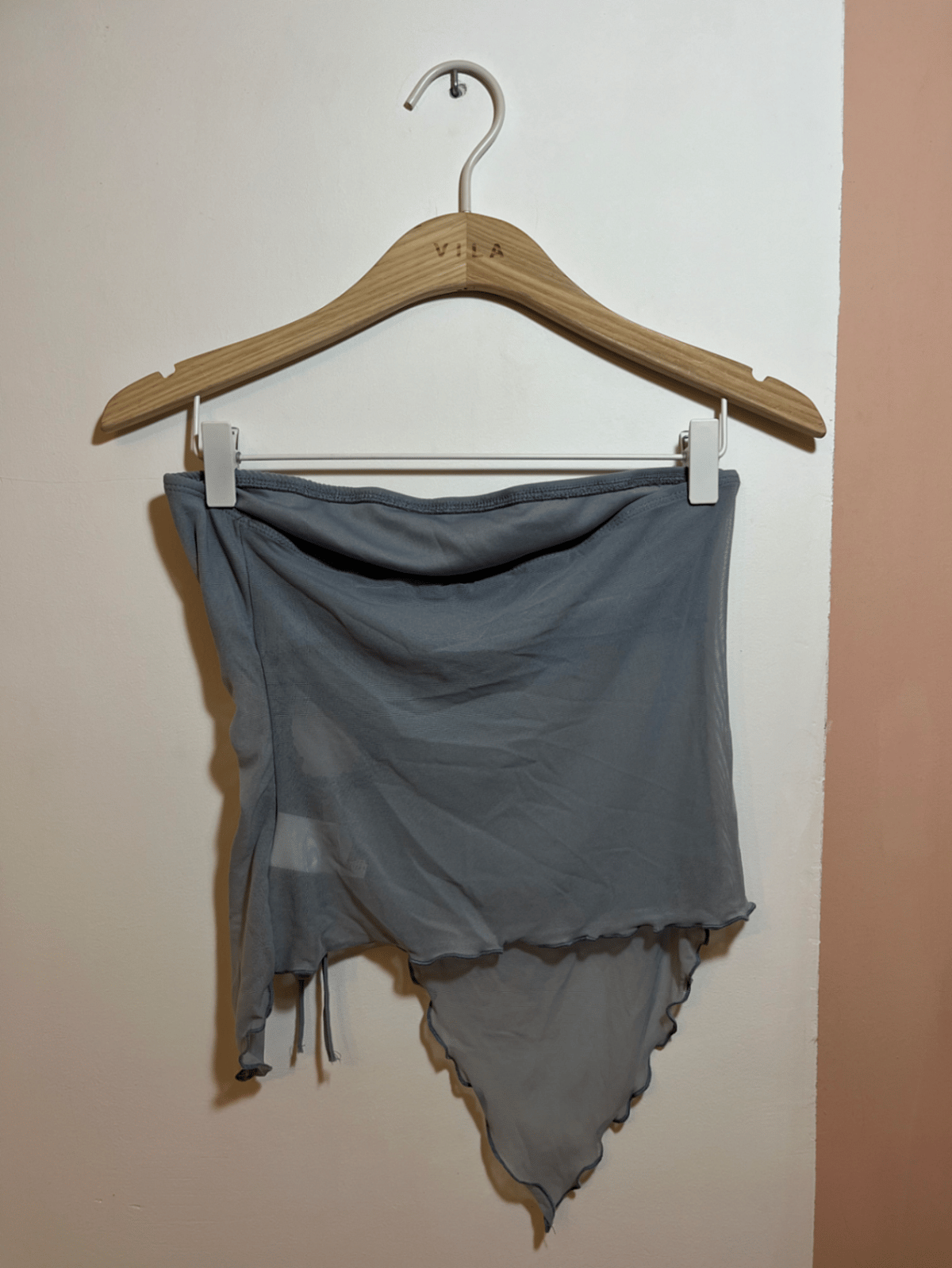 Shein Ruched Drawstring Bandeau Top, photo 2