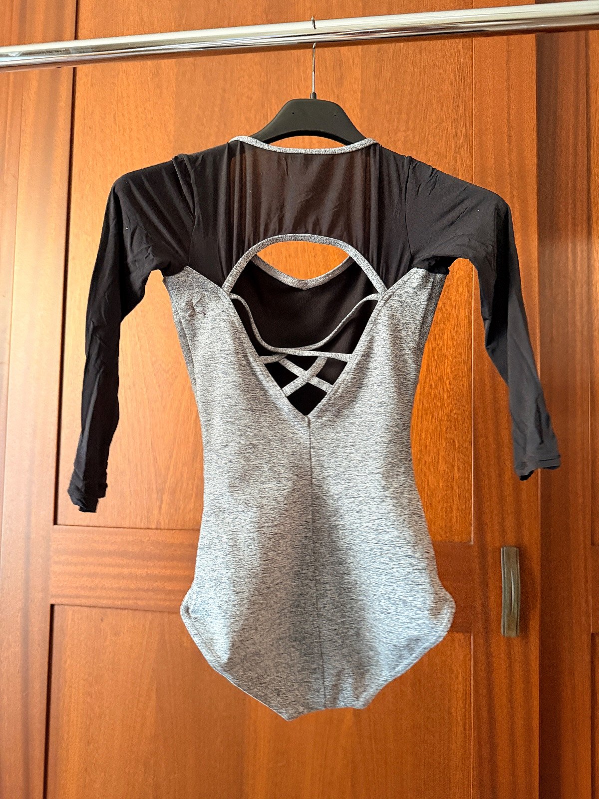 Dancewear Black-Grey Leotard, photo 2