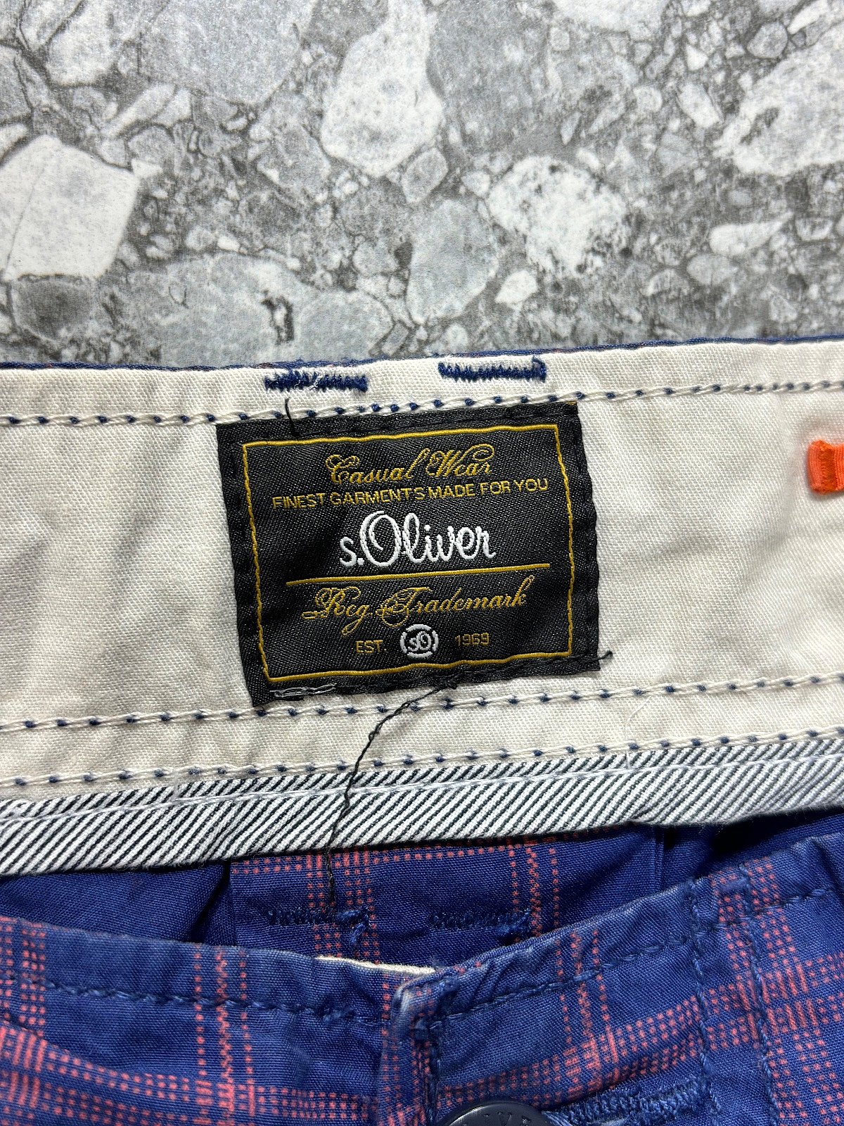 s.Oliver checked cargo shorts - photo 8