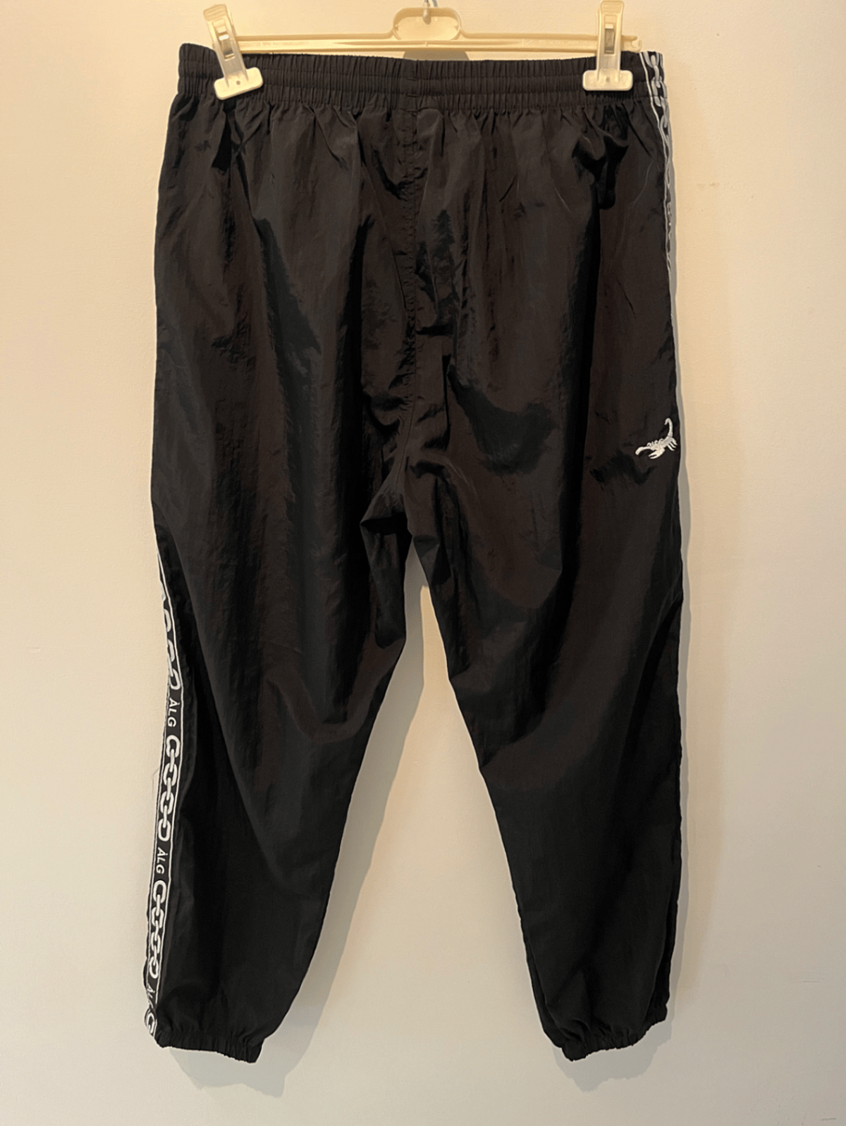 Black Taped Tracksuit Bottoms, photo 3