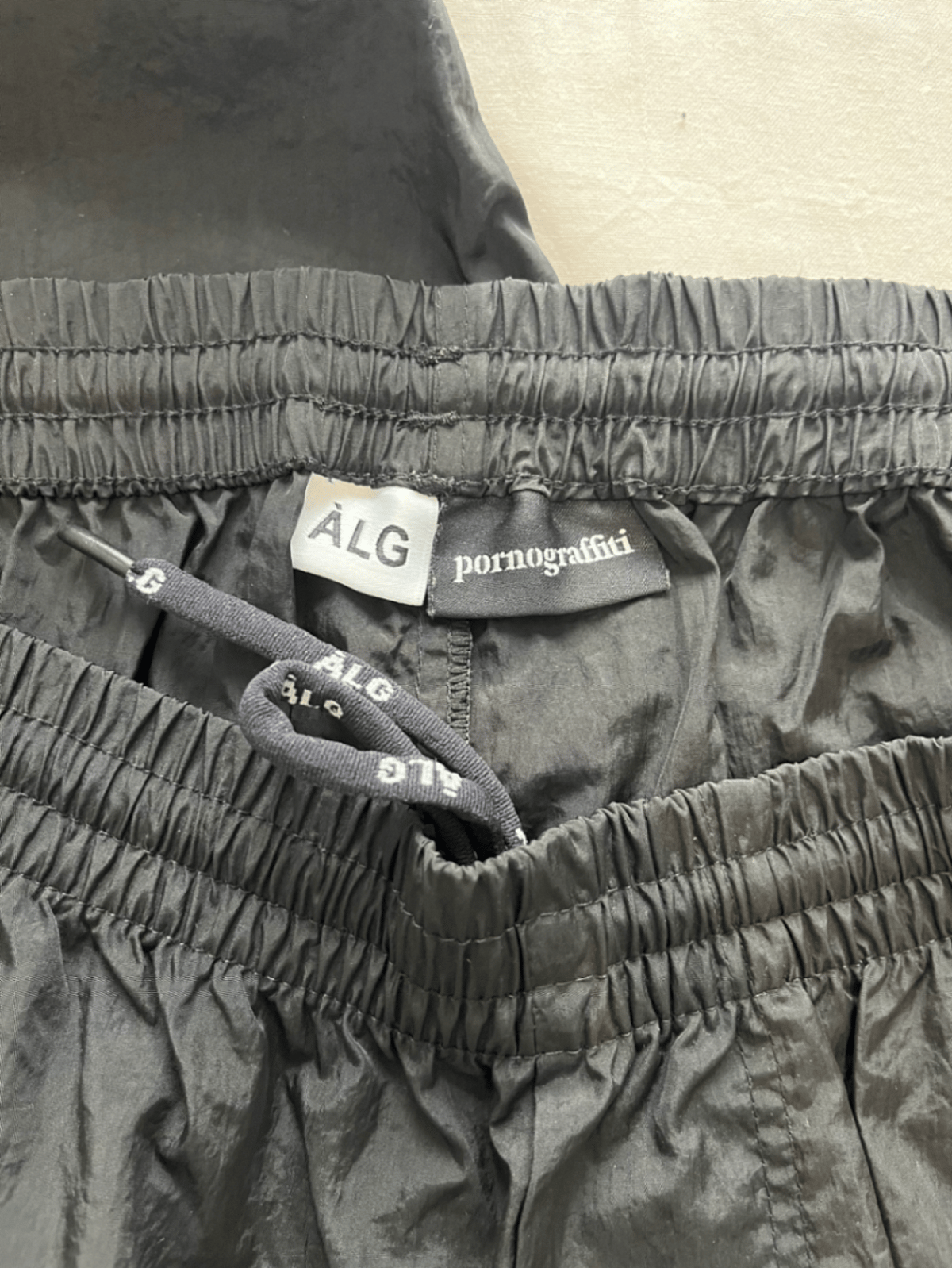 Black Taped Tracksuit Bottoms, photo 5