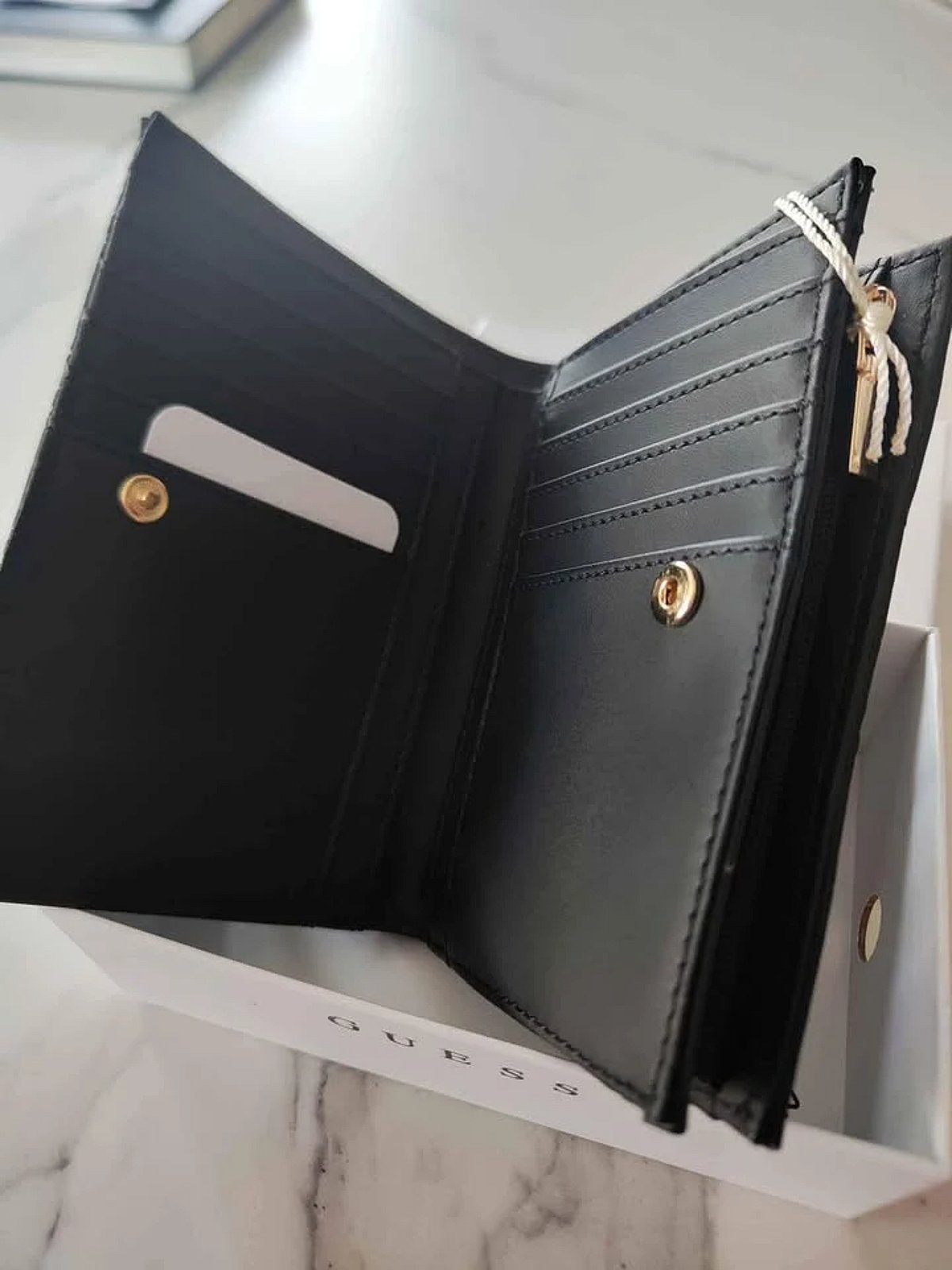 Guess Logo Embossed Wallet - photo 2