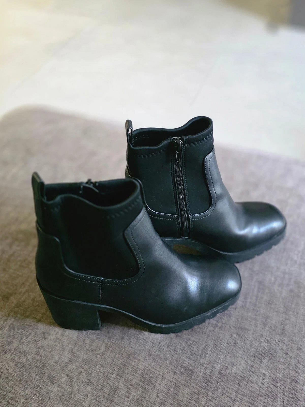 ALDO Black Heeled Ankle Boots, photo 5