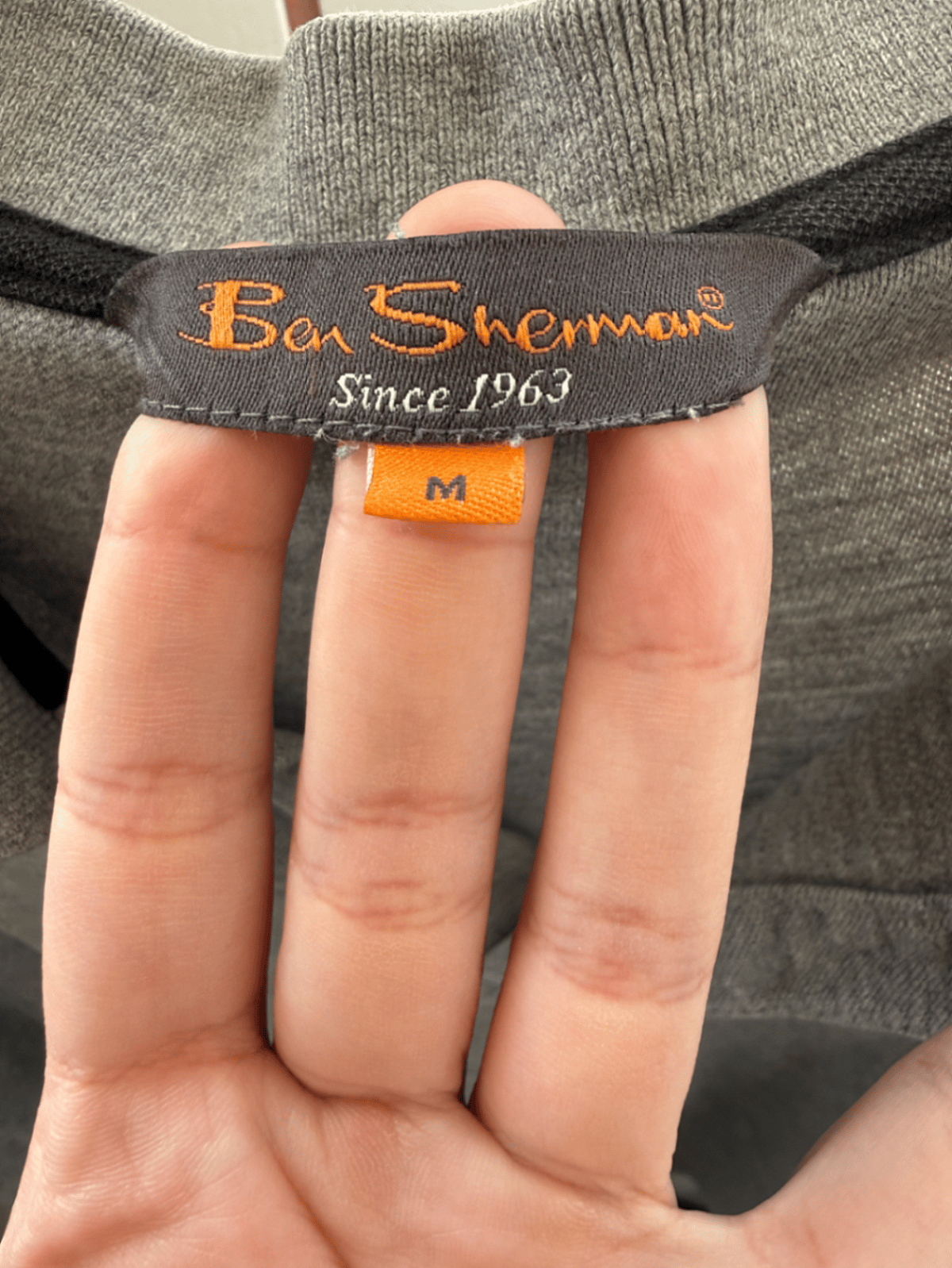 Ben Sherman Grey Polo Shirt, photo 3