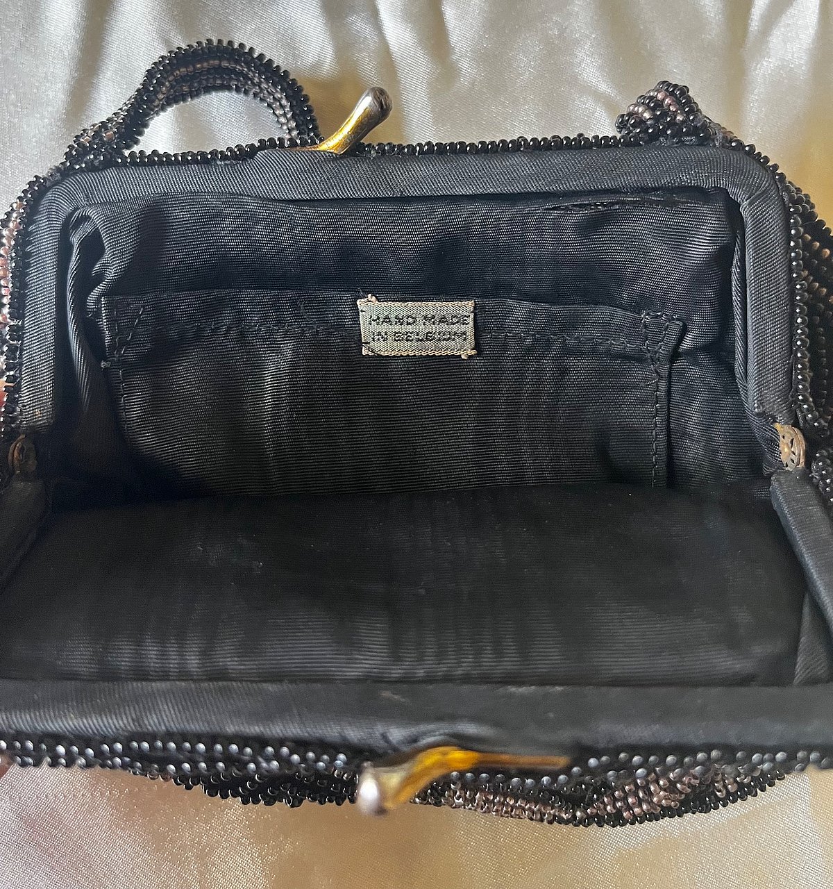 Vintage beaded evening handbag, photo 5