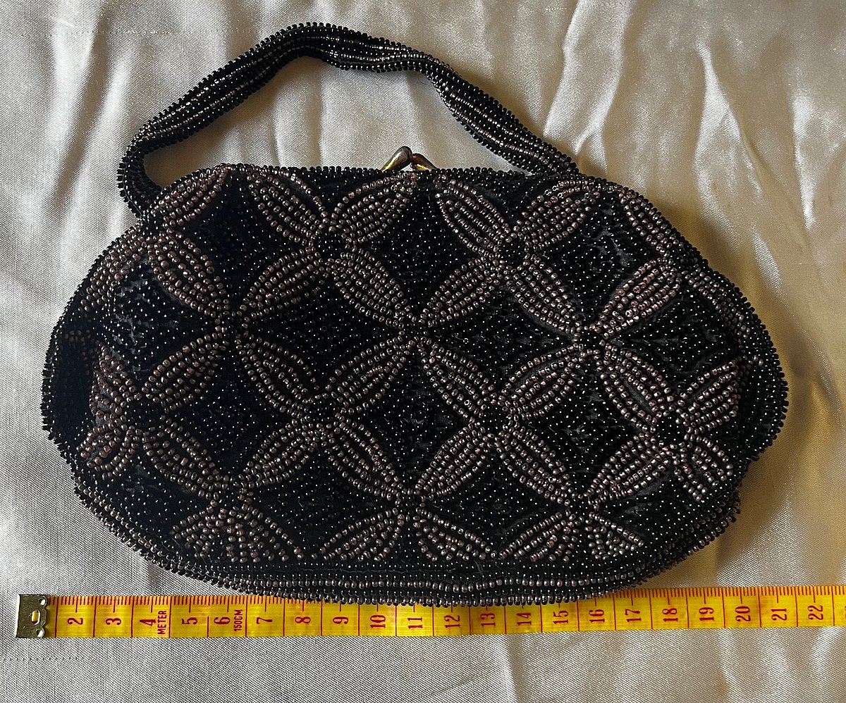 Vintage beaded evening handbag, photo 2