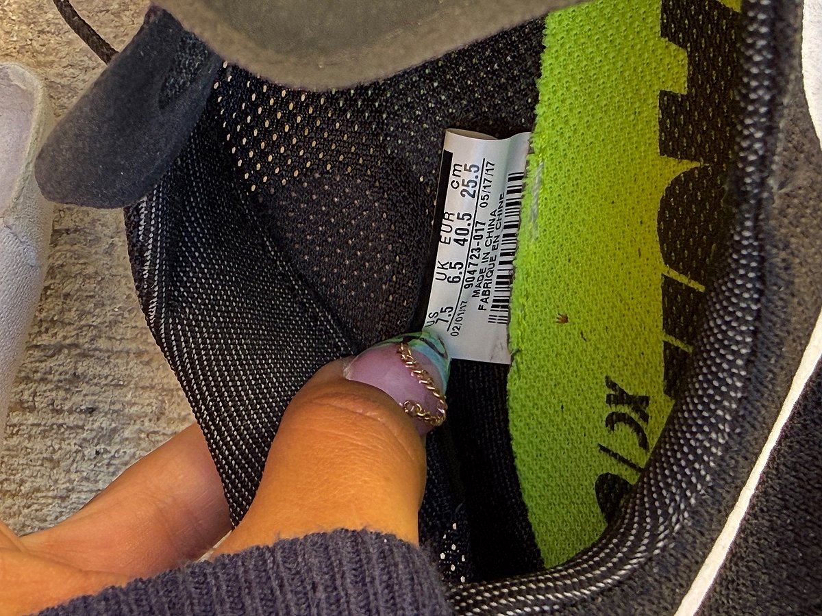 Nike Black Neon Spiked Running Shoes, photo 5