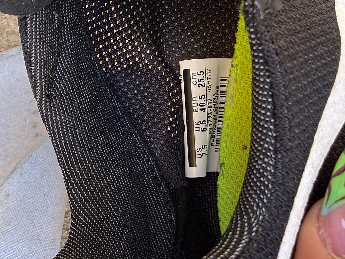 Nike Black Neon Spiked Running Shoes, photo 4