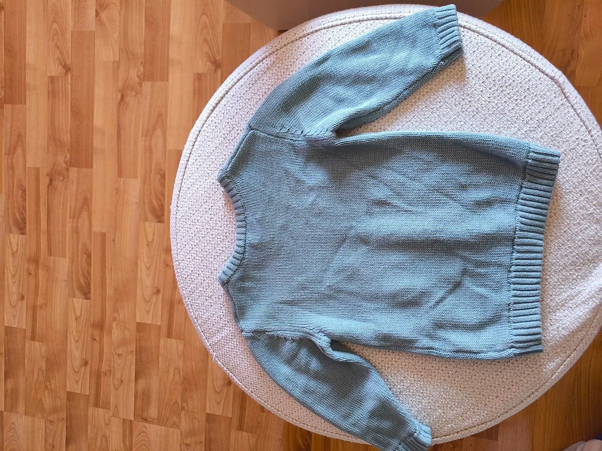 Baby blue bear knit jumper, photo 2