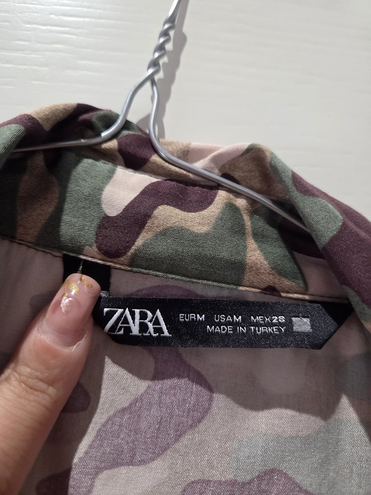 Camouflage Print Button-Up Shirt Dress - photo 3