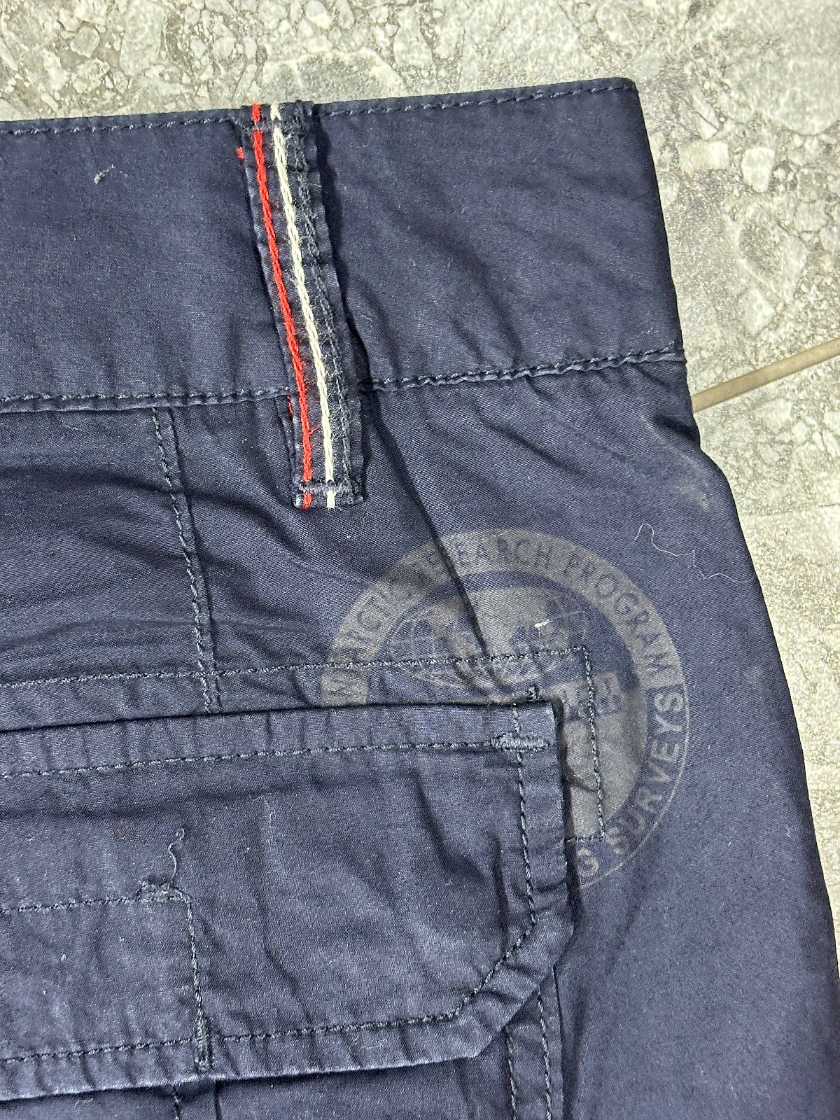 Napapijri Navy Cargo Shorts - photo 4