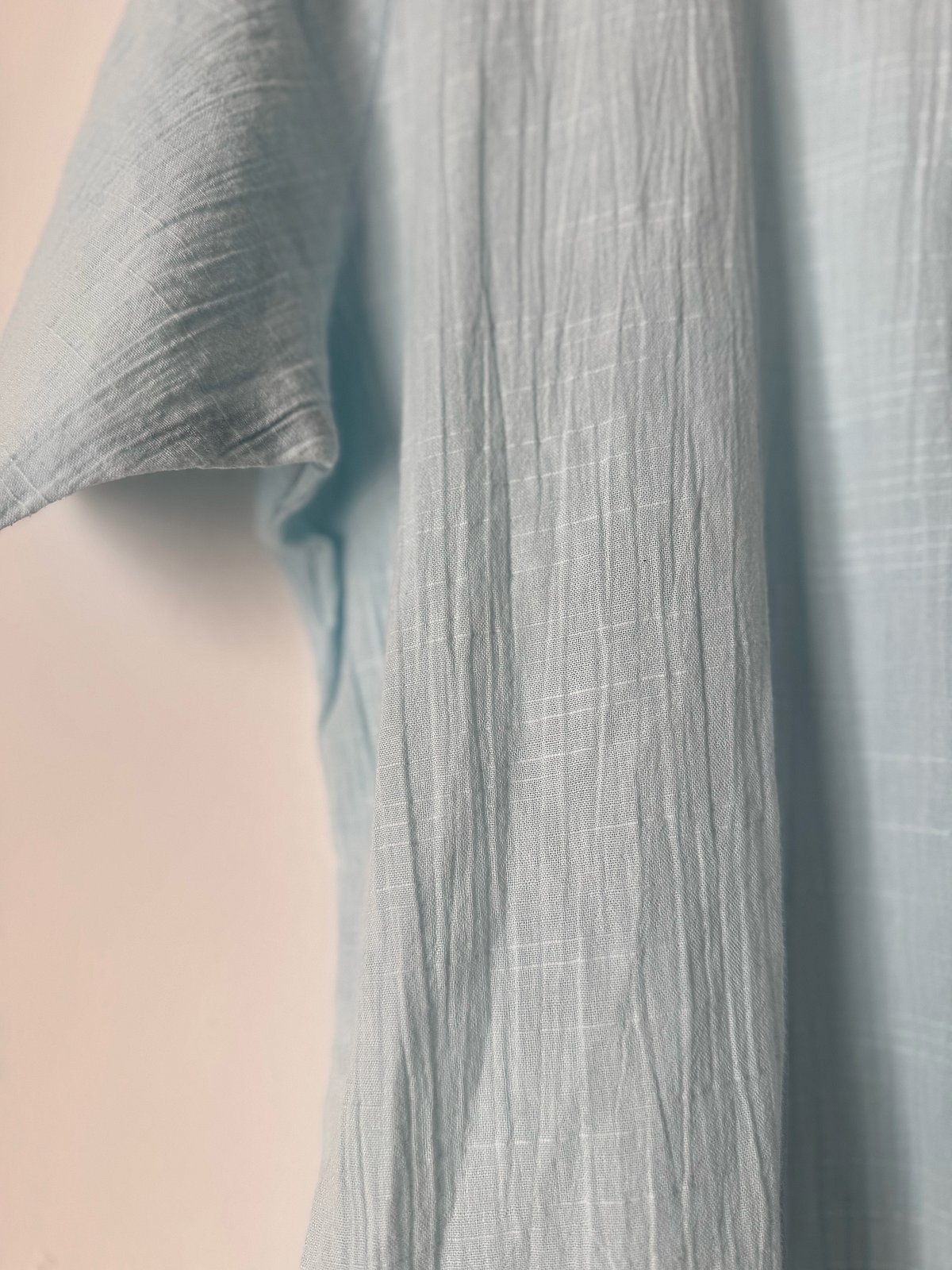 Light Blue Embroidered Collared Shirt, photo 5