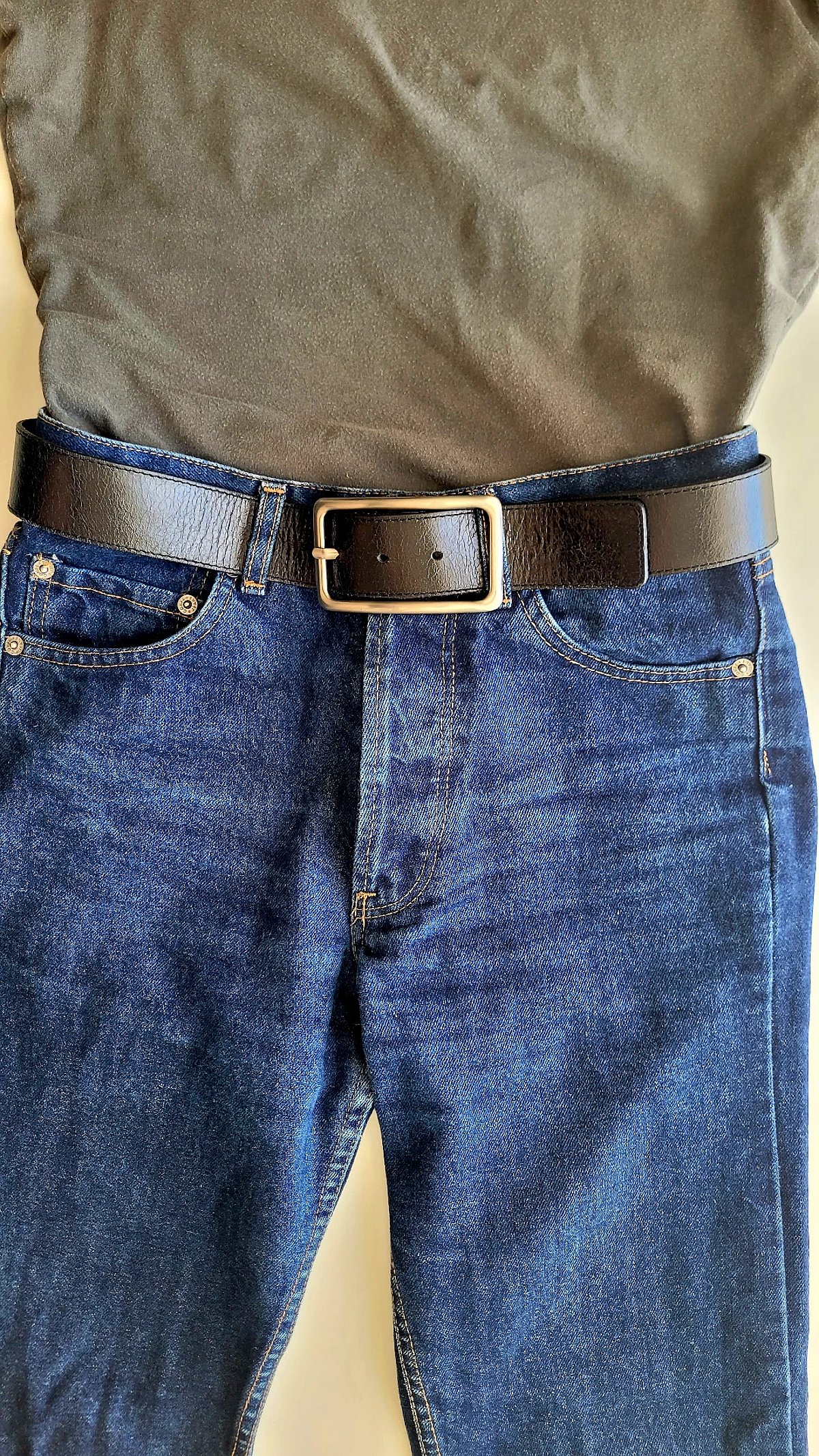 Black Leather Belt, photo 4