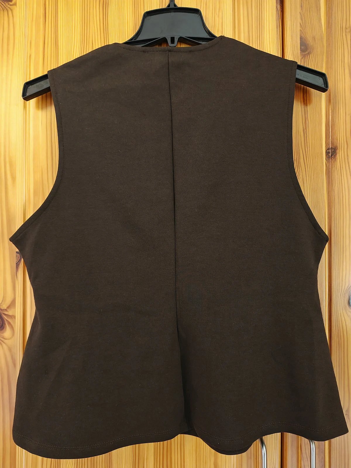 Brand new Primark Dark Brown Sleeveless V-Neck Top - photo 2