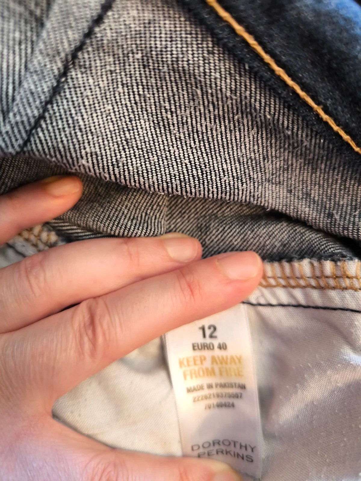 Jeans Dorothy Perkins dal lavaggio scuro, foto 4