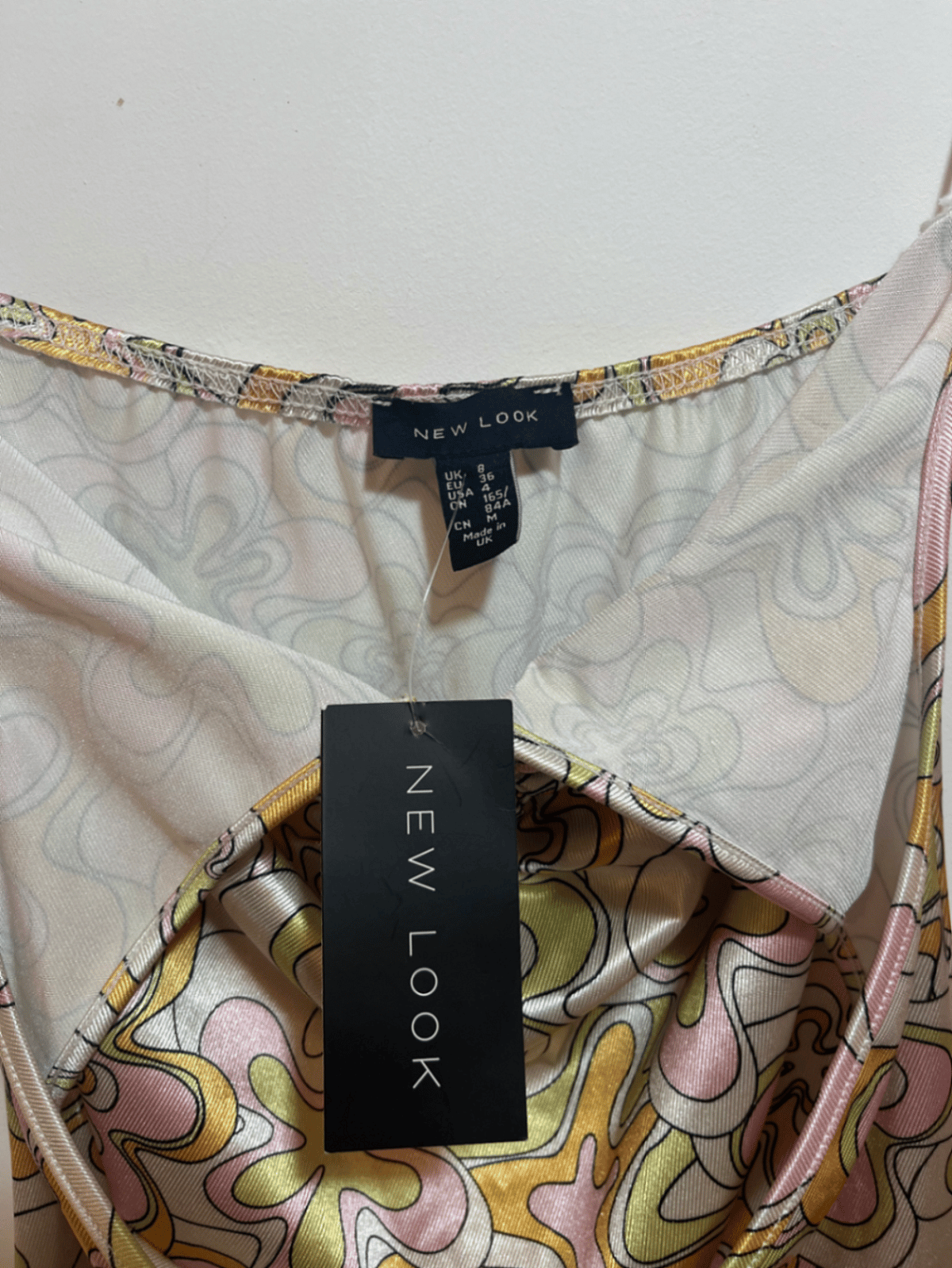 Retro Floral Halter Mini Dress - photo 4