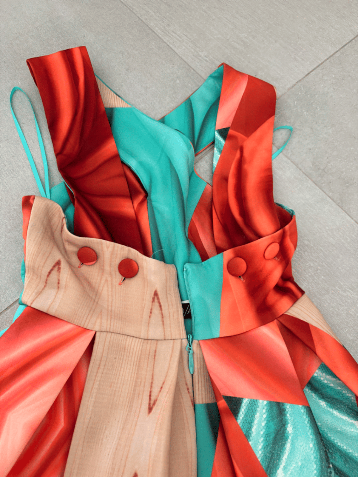 Vibrant Patterned Sleeveless Mini Dress, photo 2