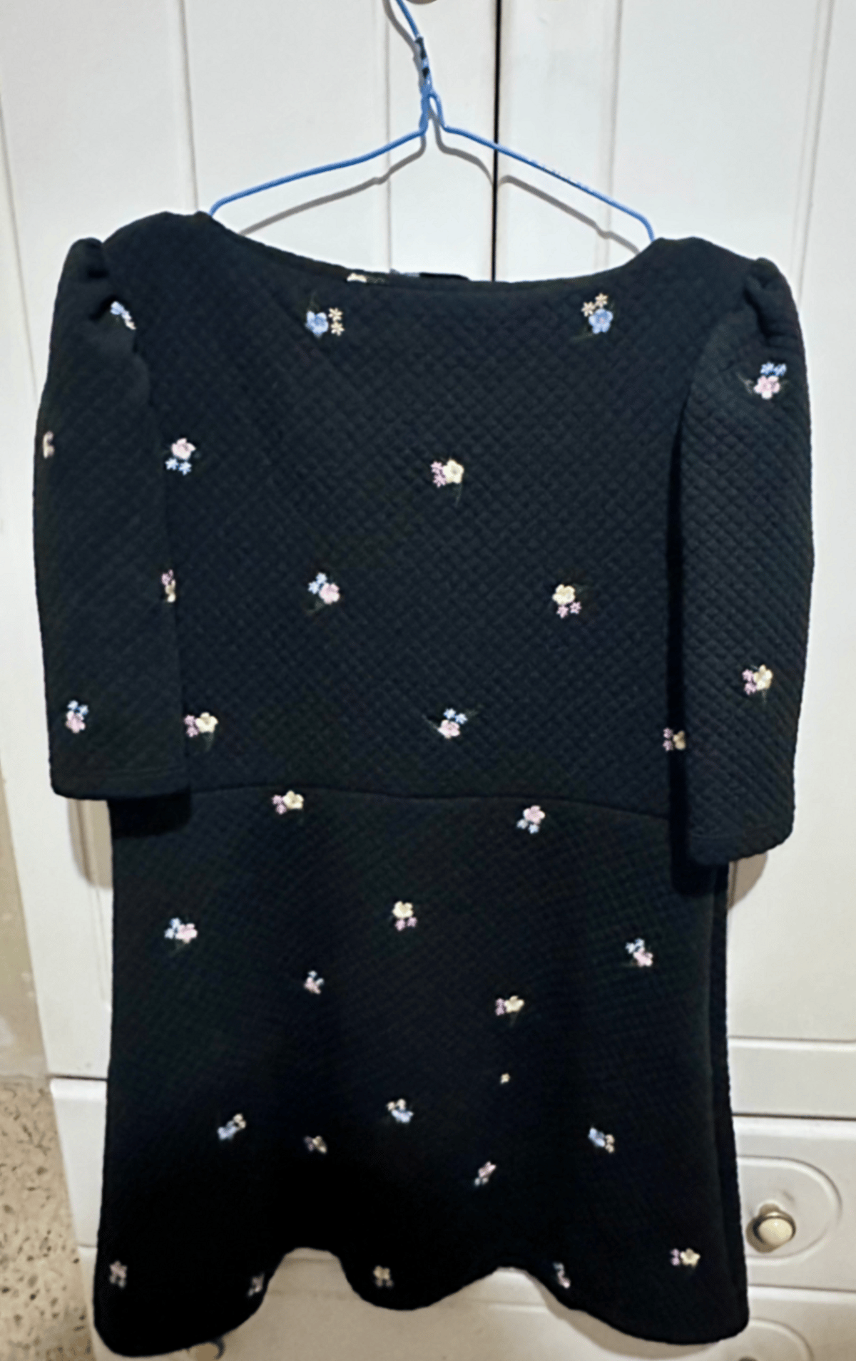 ASOS Black Floral Q Embroidered Dress, photo 2