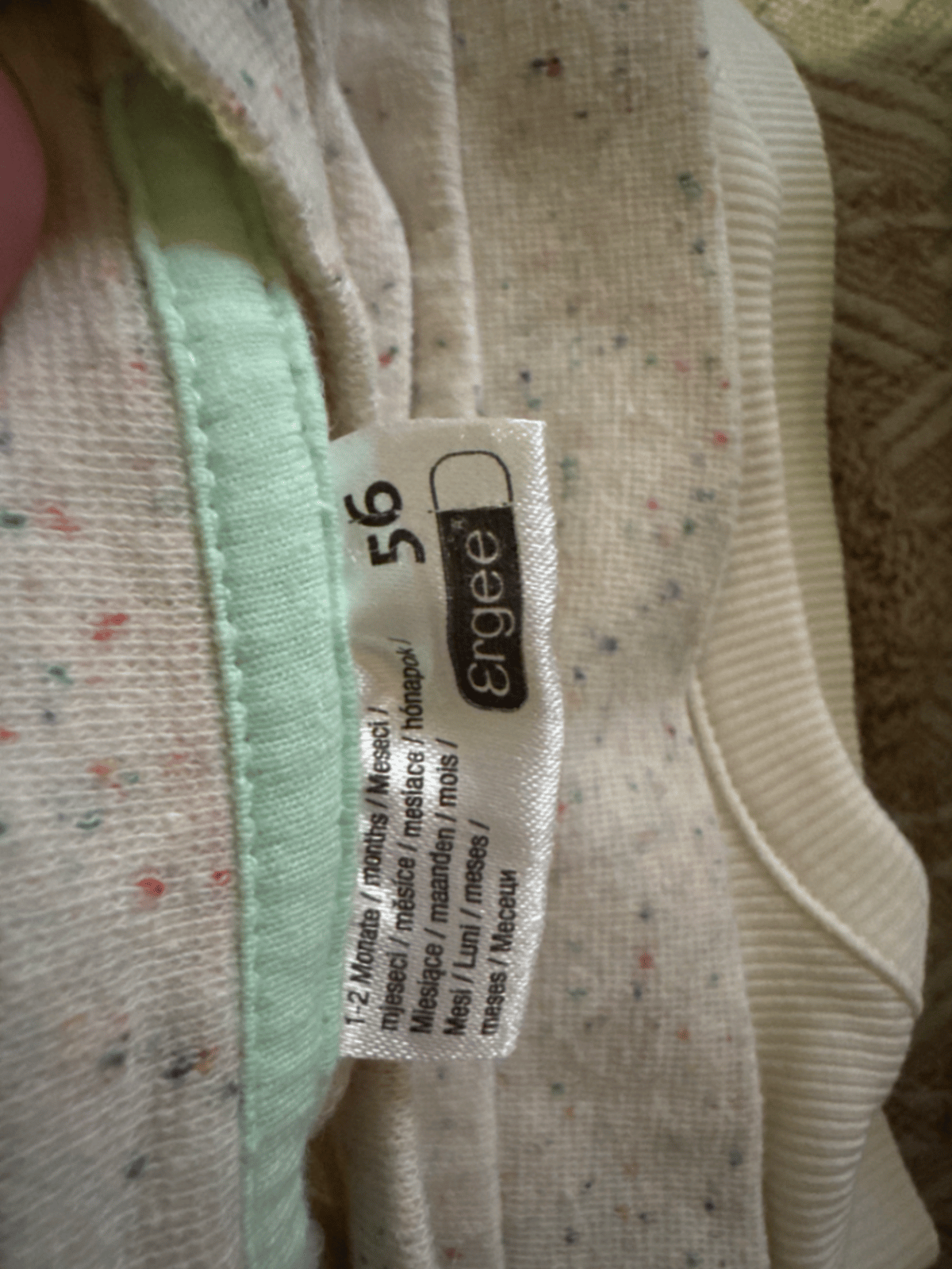 Speckled Cream Long Sleeve Sweatshirt, photo 3