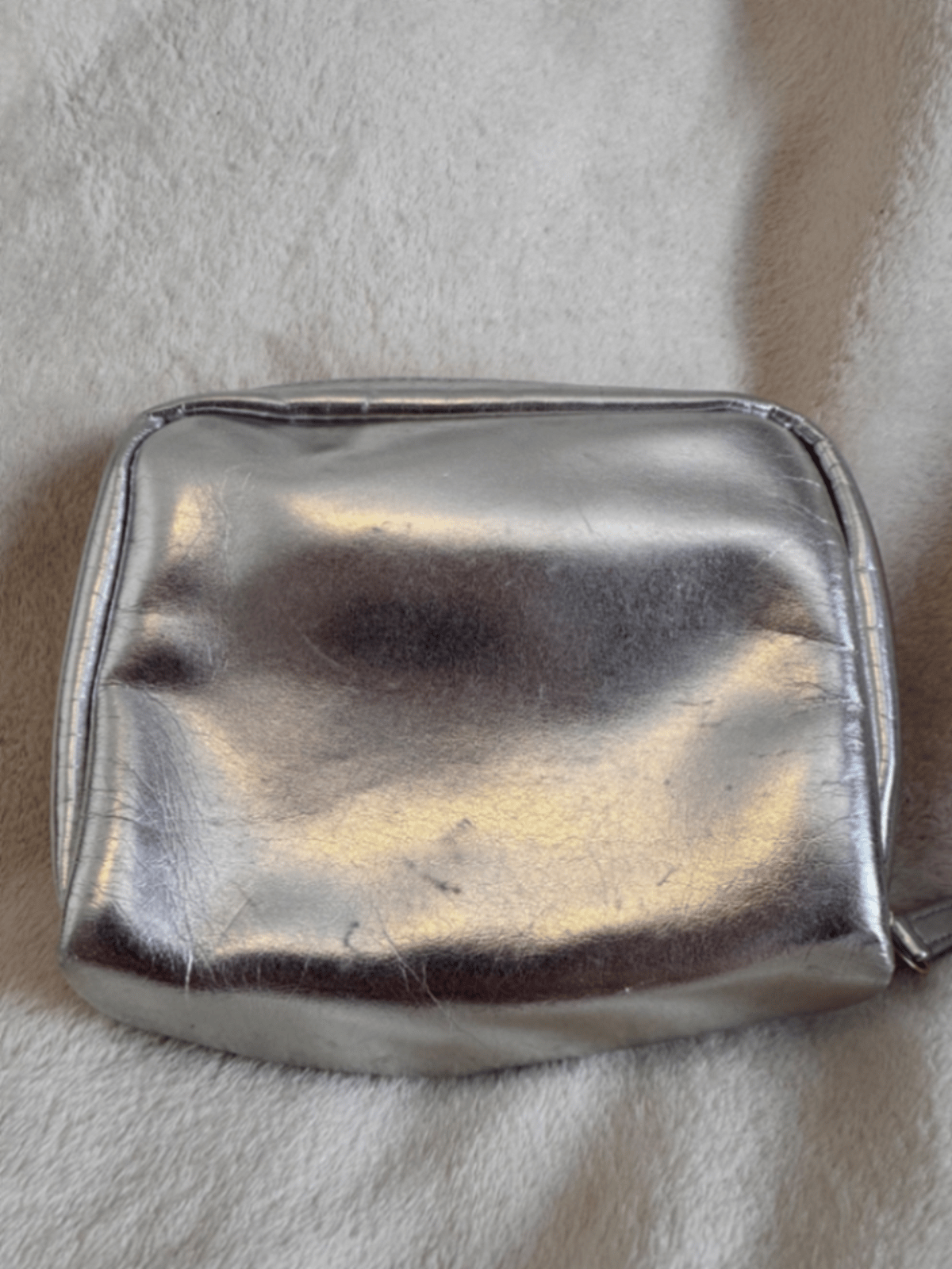 Silver Benefit Cosmetics Makeup Bag - photo 2
