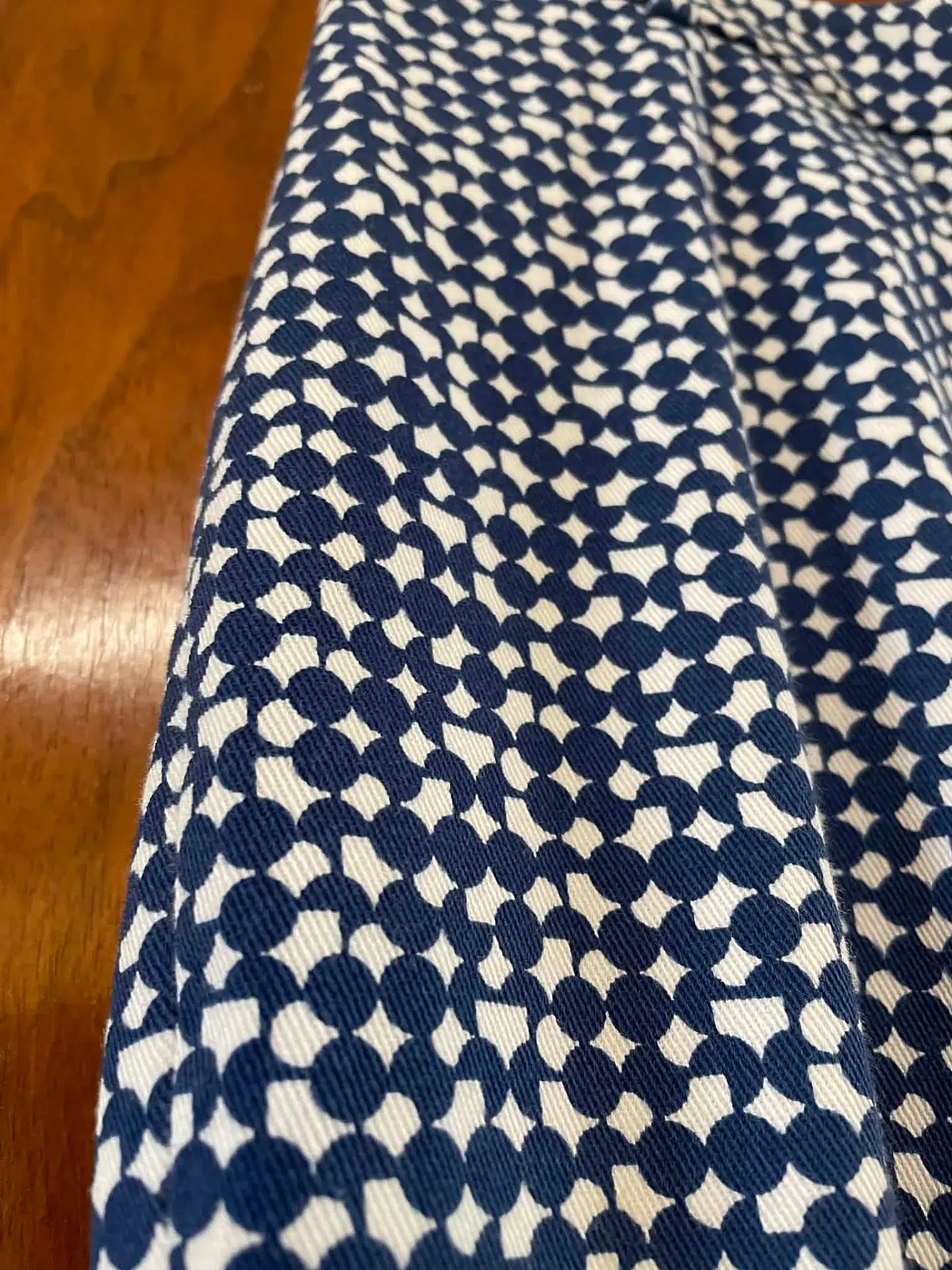 ZARA Patterned Slim Fit Trousers, photo 3