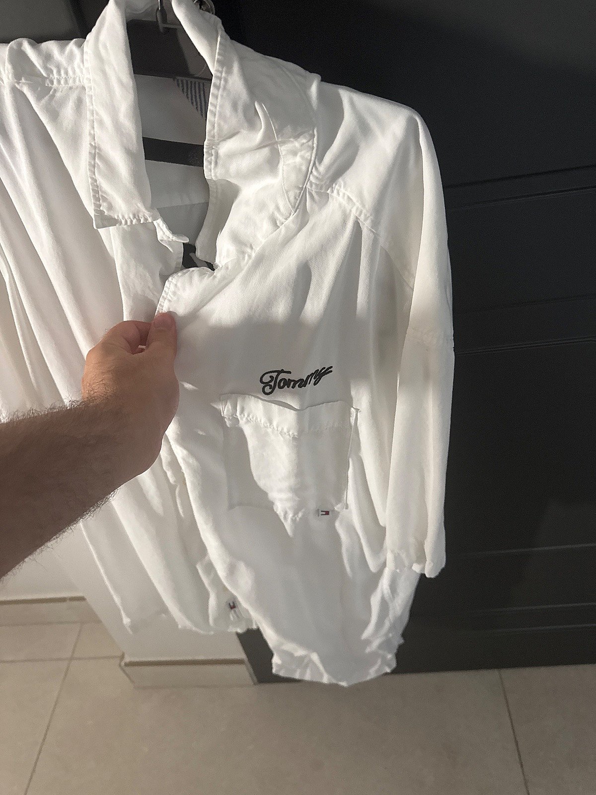 White Logo Overshirt, photo 2
