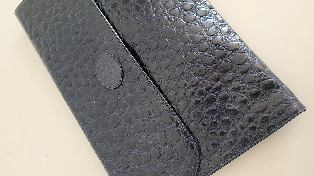 Bolso de mano de piel texturizada, foto 5