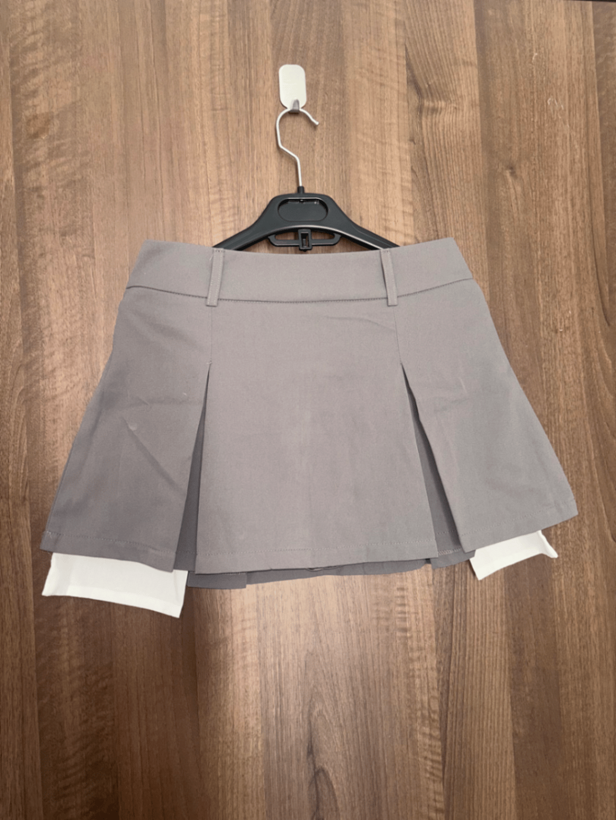 Minifalda plisada gris, foto 2