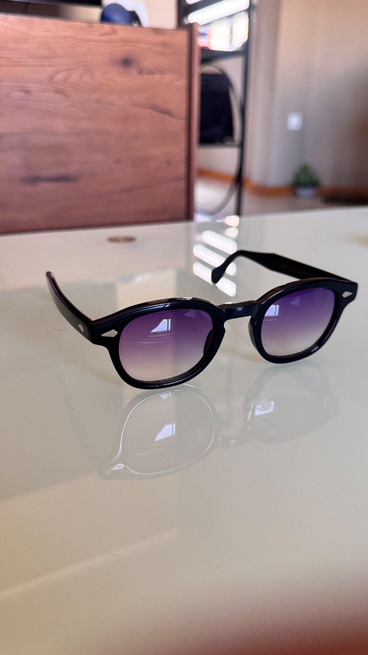 Moscot Black Frame Sunglasses 46mm - photo 2