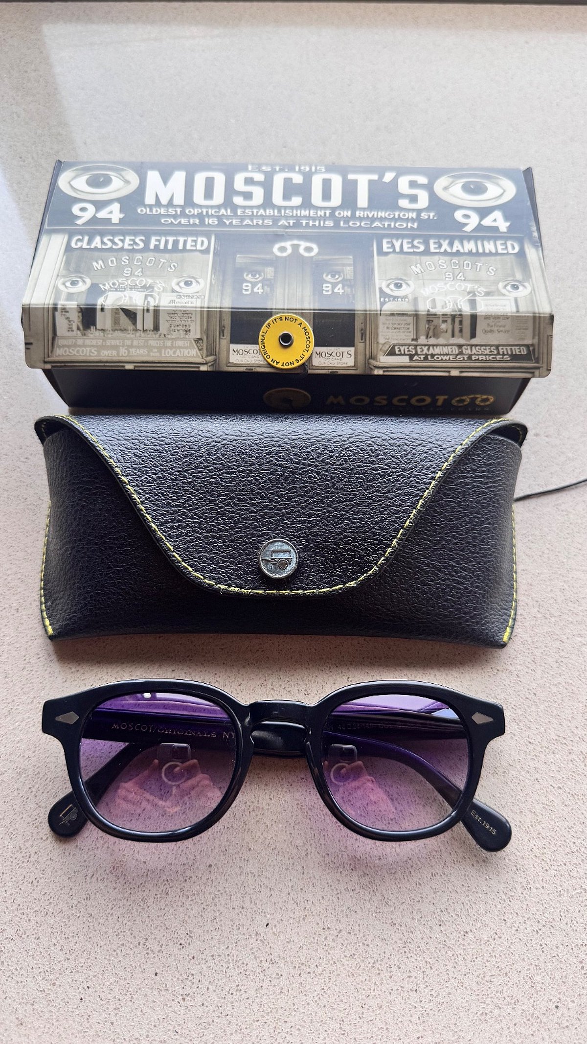 Moscot Black Frame Sunglasses 46mm - photo 3