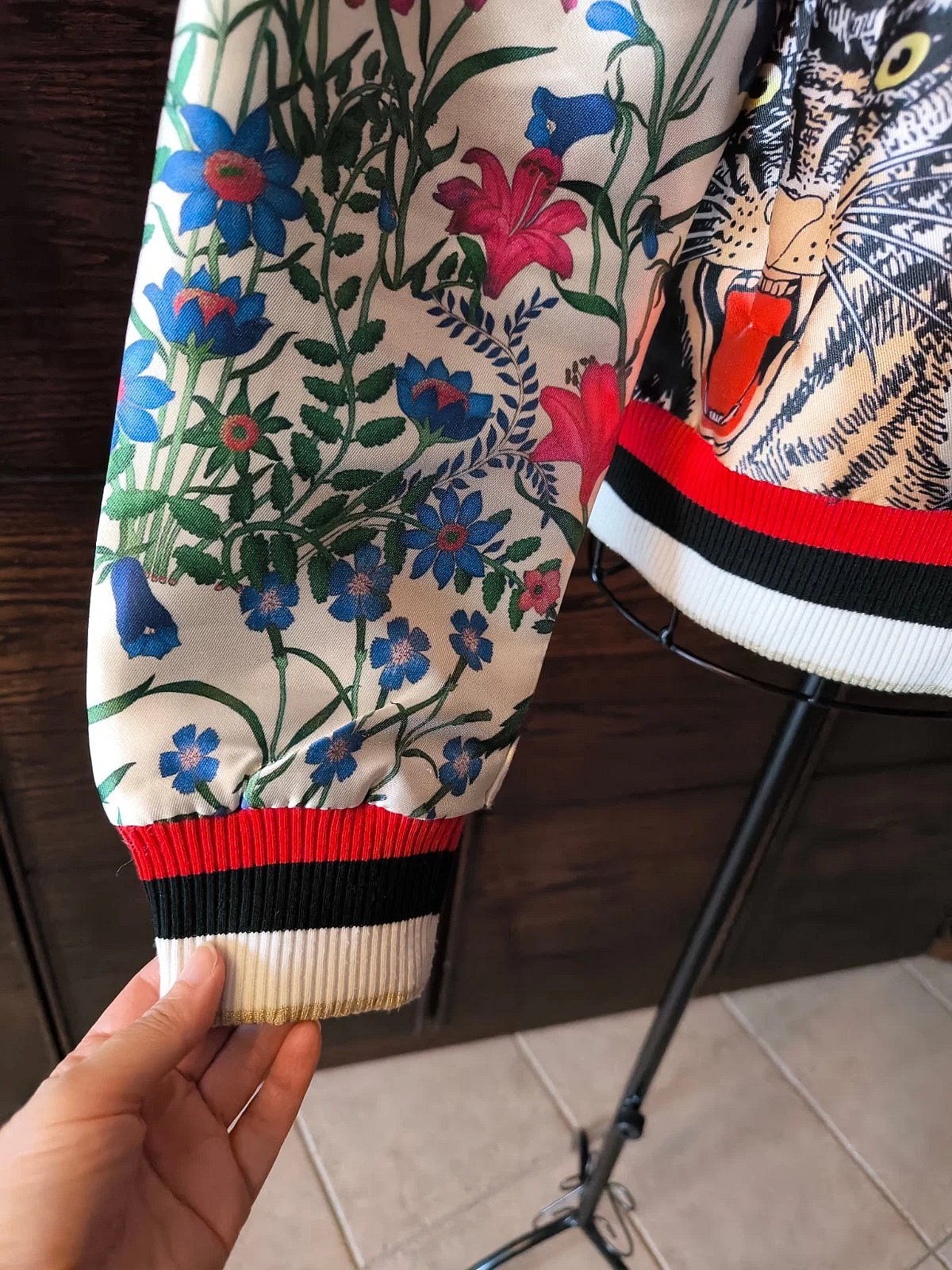 Graphic Pattern Bomber Jacket, photo 3