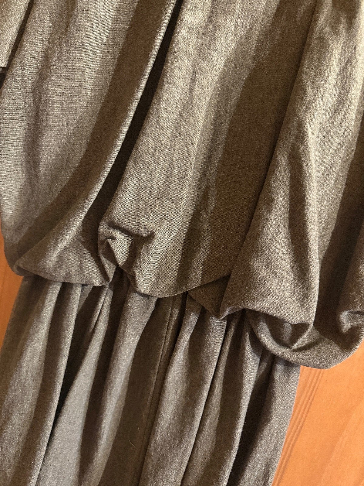 ZARA Grey Batwing Elasticated Waist Dress, photo 3