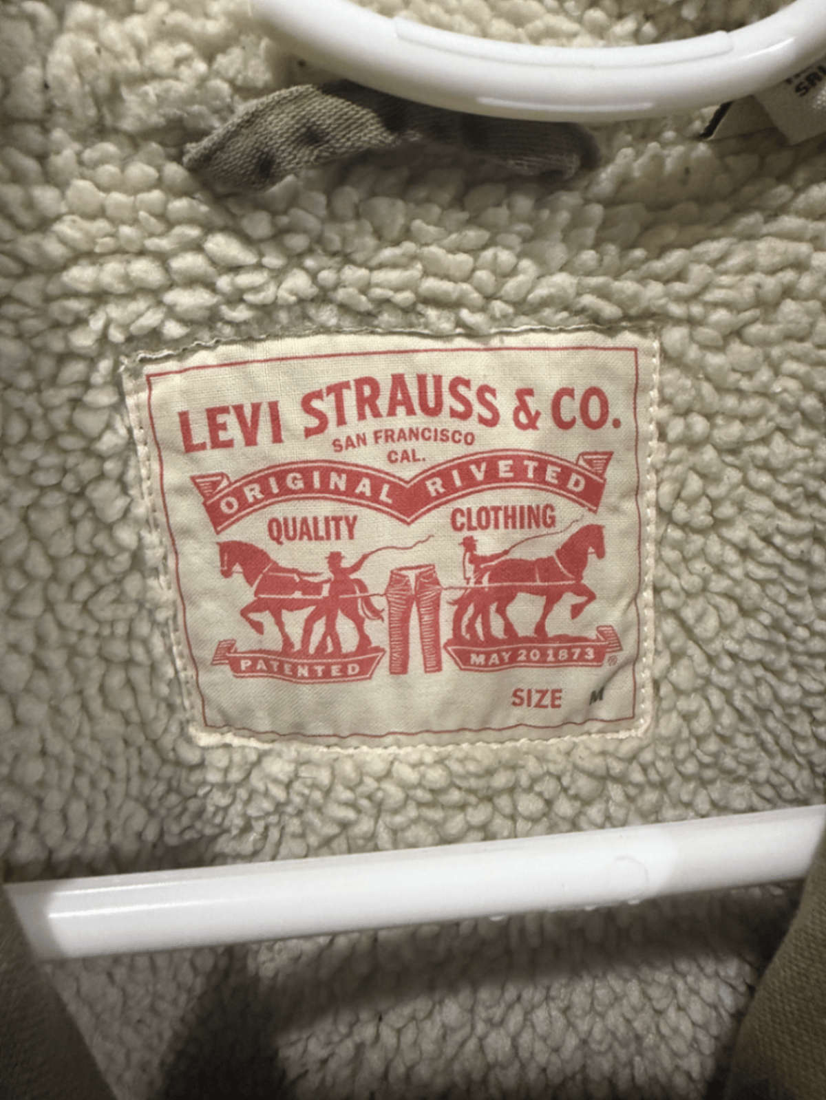 Levi's Sherpa Lined Jacket, photo 4