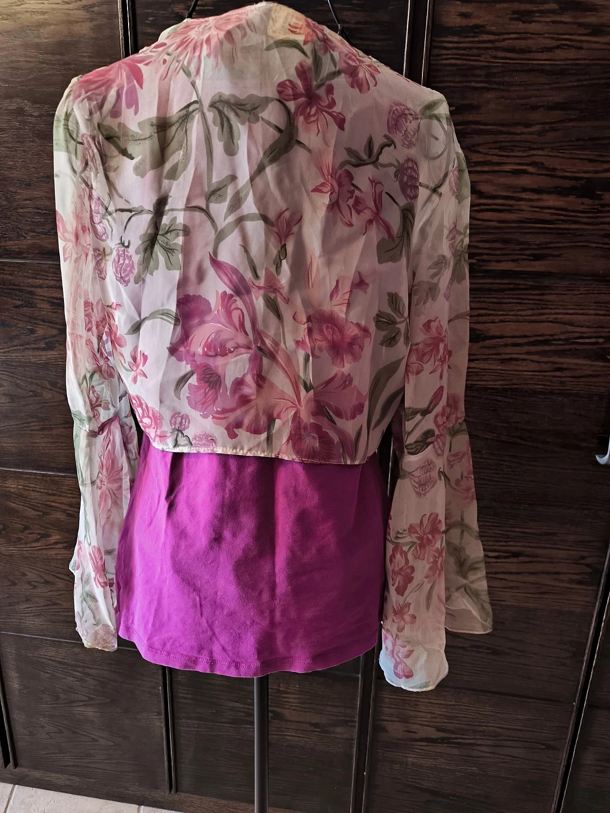 Floral Tie Front Shrug, photo 3