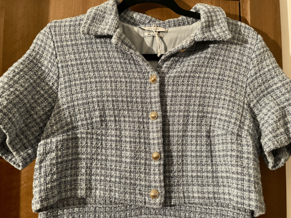 Tweed Effect Dress Set, photo 2