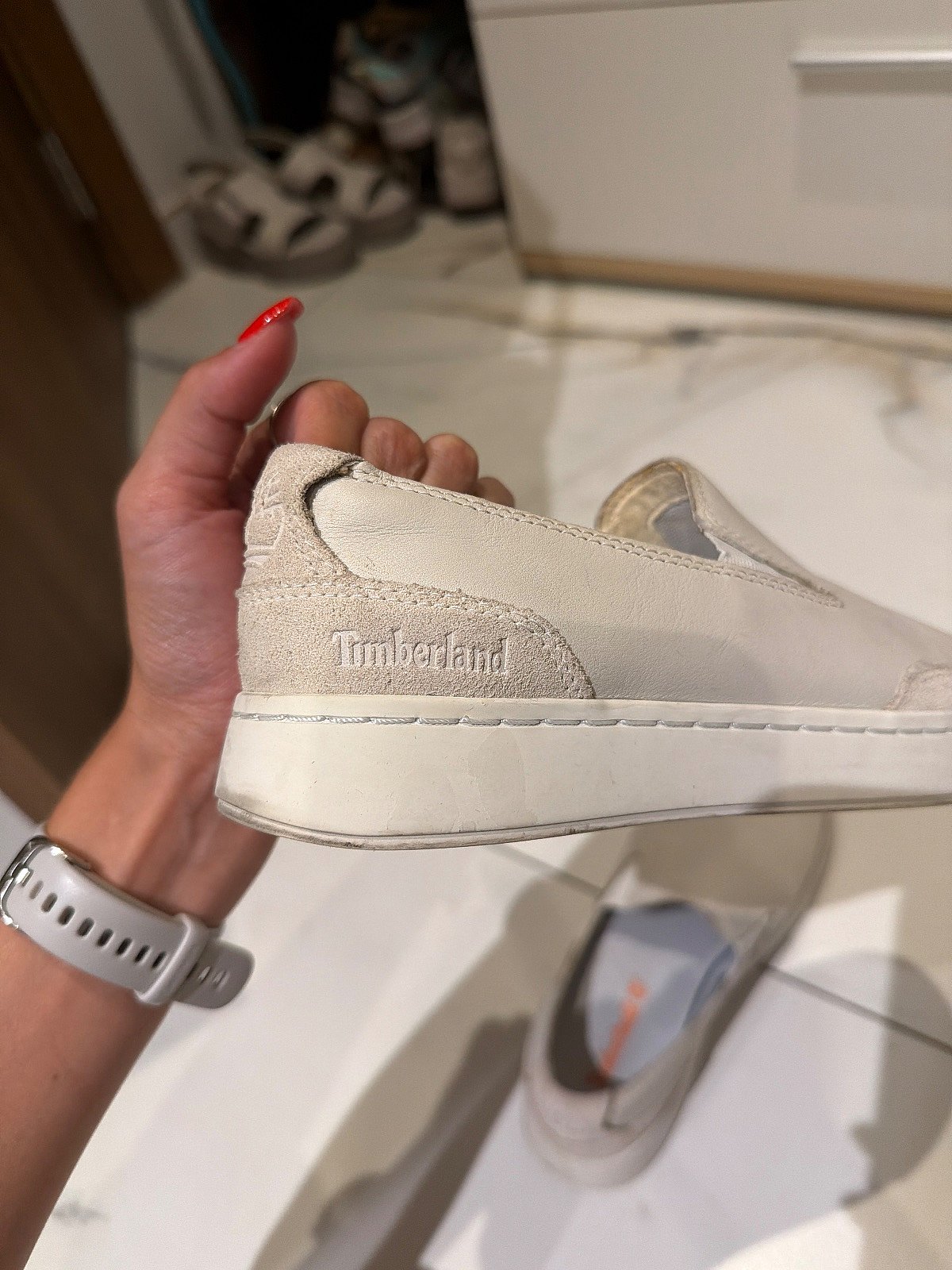 Scarpe da ginnastica slip-on in pelle Timberland, foto 4